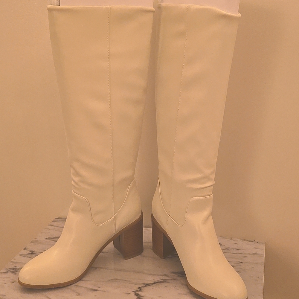 Free People Slouchy Vegan Leather Boot - Picture 8 of 14